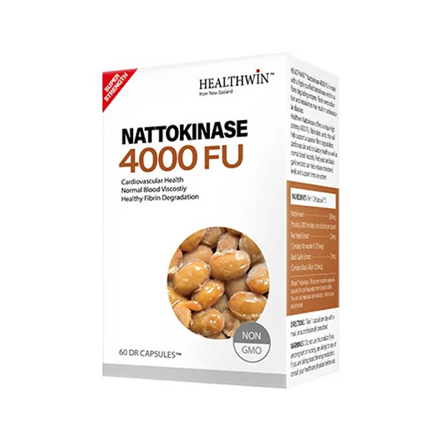 헬스윈 나토키나제 4000FU 60캡슐 : 튼튼네이처