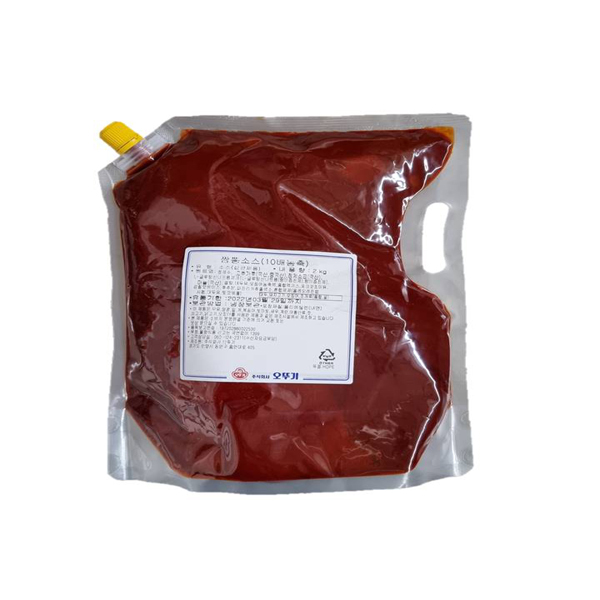 오뚜기 10배농축 짬뽕소스 2kg / 짬뽕소스,아이스포장 : 티에치식품