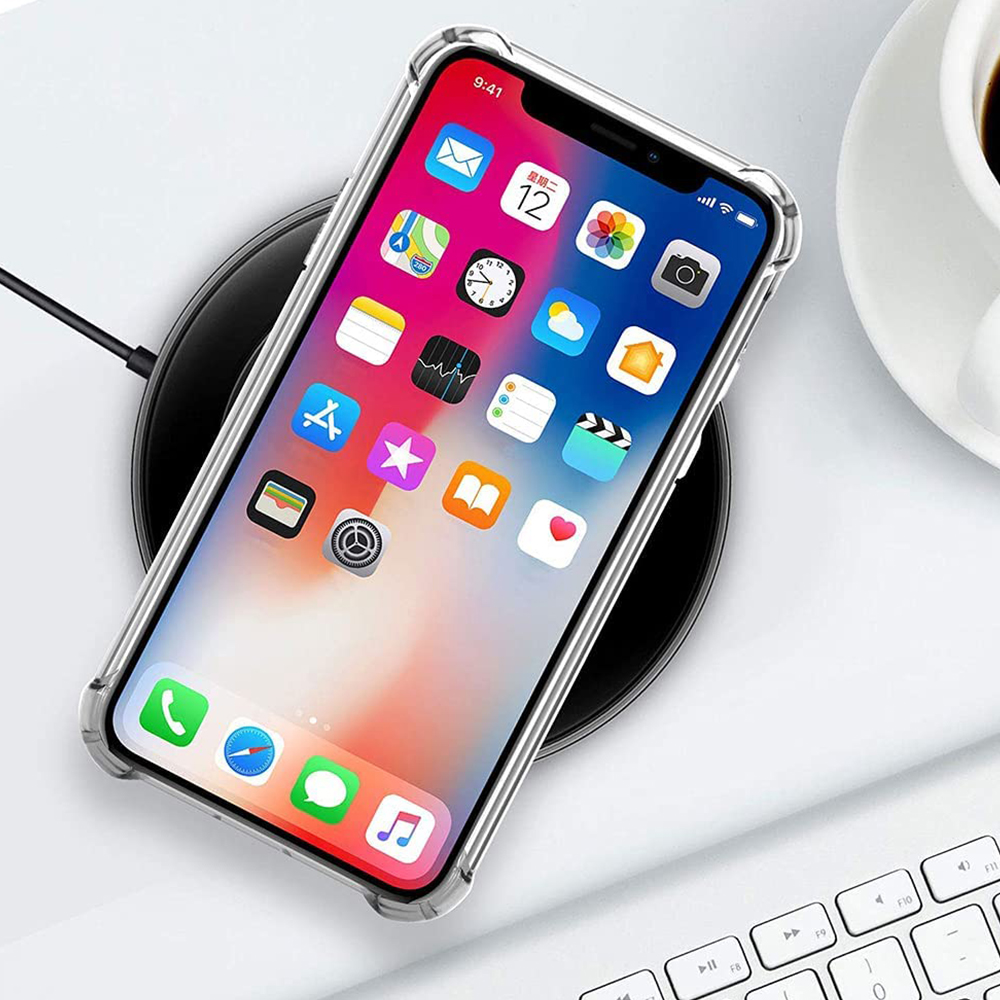 아이폰 XS Max 아이스핏 매그 맥세이프 마그네틱 TPU 투명 범퍼 핸드폰 케이스 YP-CMiXSM : 요이치YOITCH