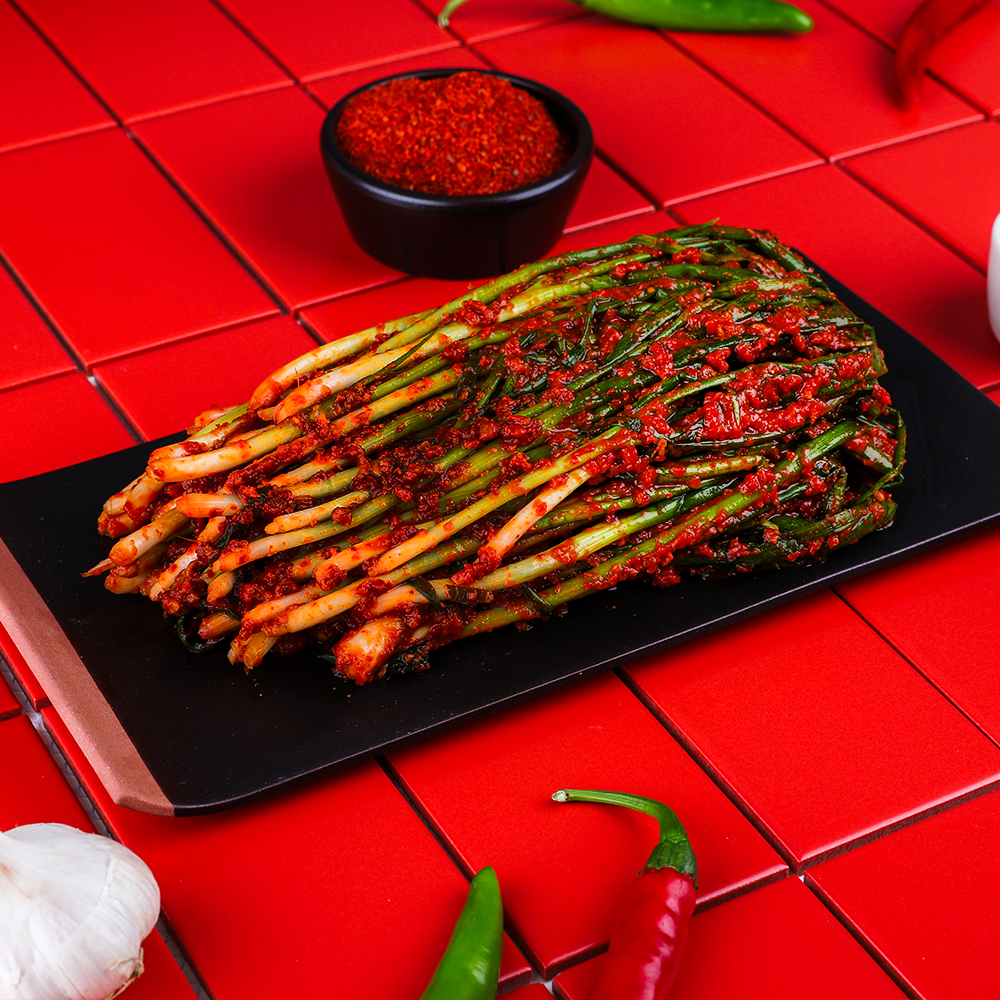 당일제조 맛있는 불김치 매운 파김치 1kg : 우먼키친