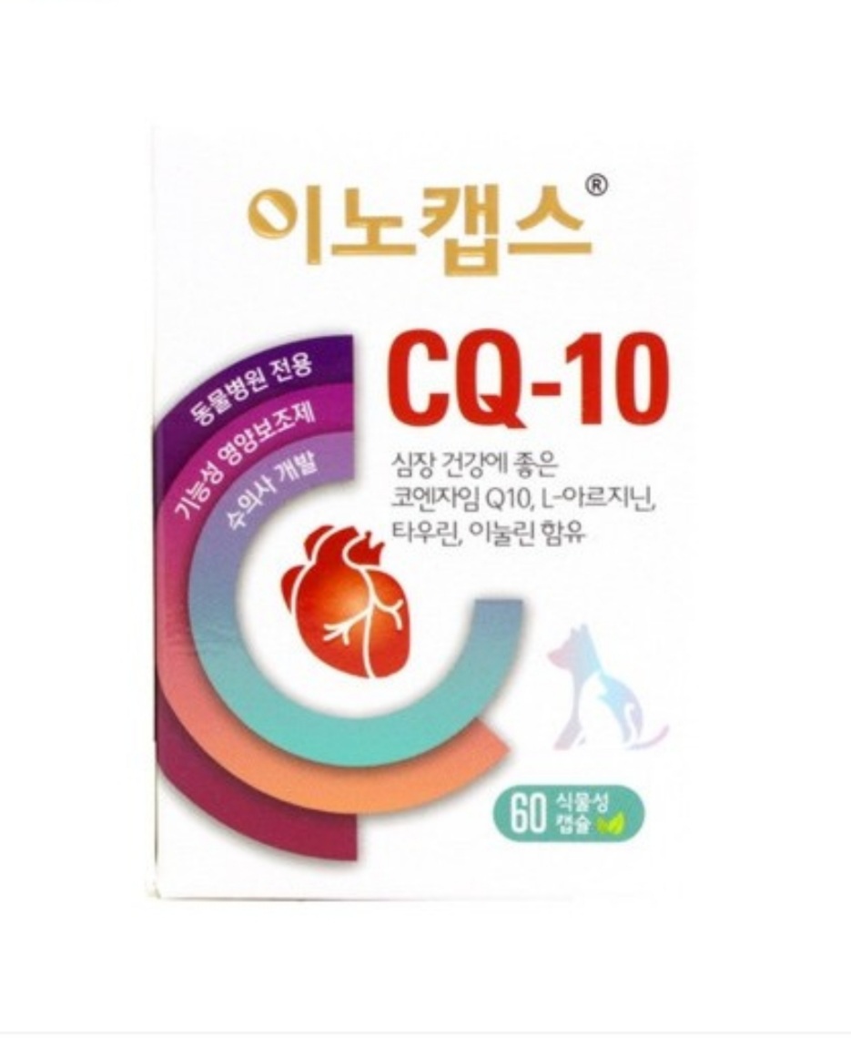 이노캡스 CQ-10 심장보조제 60캡슐 : 웰니스클리닉동물병원