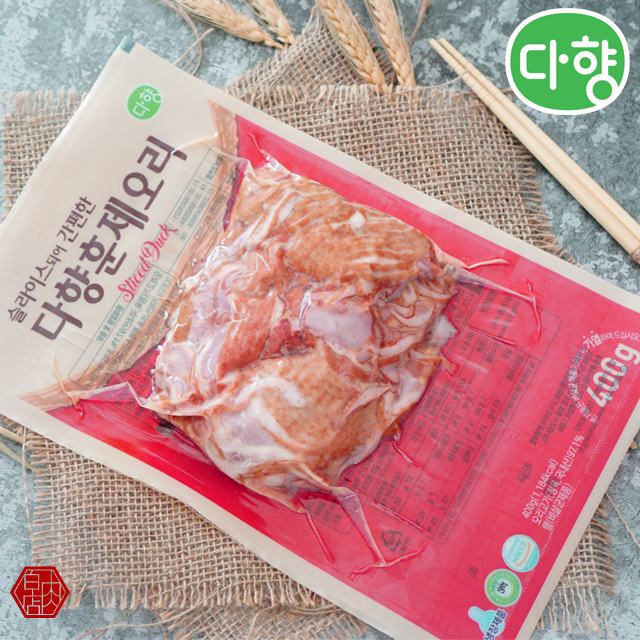 다향오리 훈제슬라이스 400g : 백육점