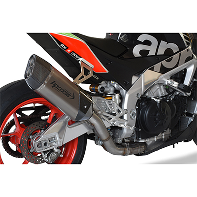 HP CORSE 아프릴리아 투오노 V4-R 2017-2018 SP-3 카본 숏 티타늄 : CUSMOTO