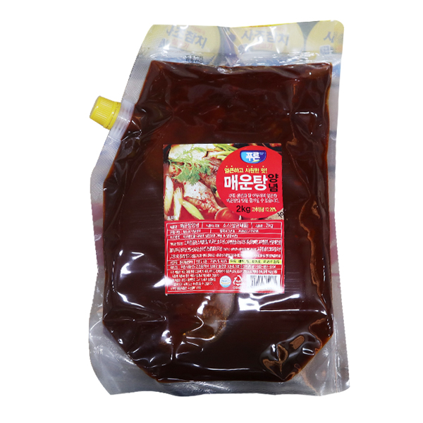 푸른식품 푸른 매운탕양념2kg 1개 : 달인식자재마트