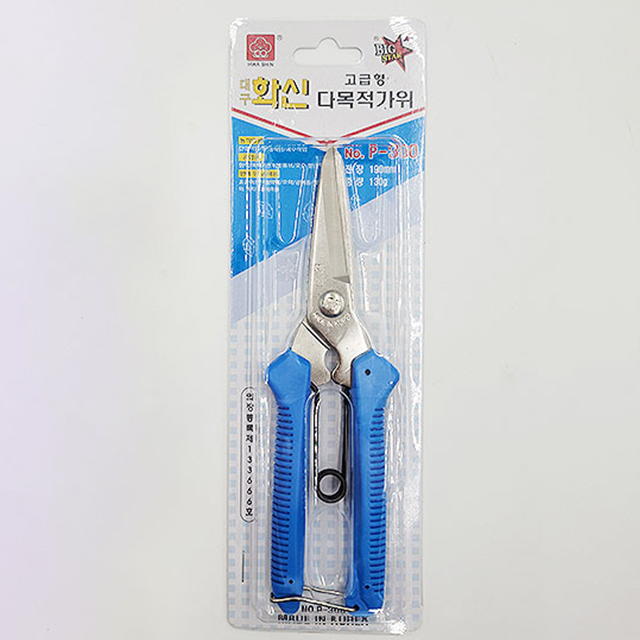 화신 고급형 다목적 가위 원예 공예 공작 적과 P-300 : 공구꼰대