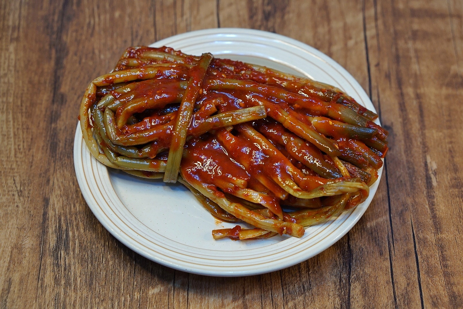 소래포구 개성상회 국산 마늘쫑 무침 250g 500g 800g 1인가구 소량 장아찌 반찬 : 소래개성상회