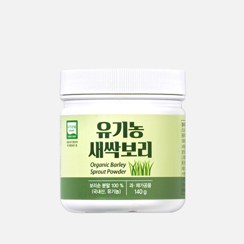 [푸른친구들 공식몰] 유기농 새싹보리 분말(140g) : 발효식품전문기업 푸른친구들
