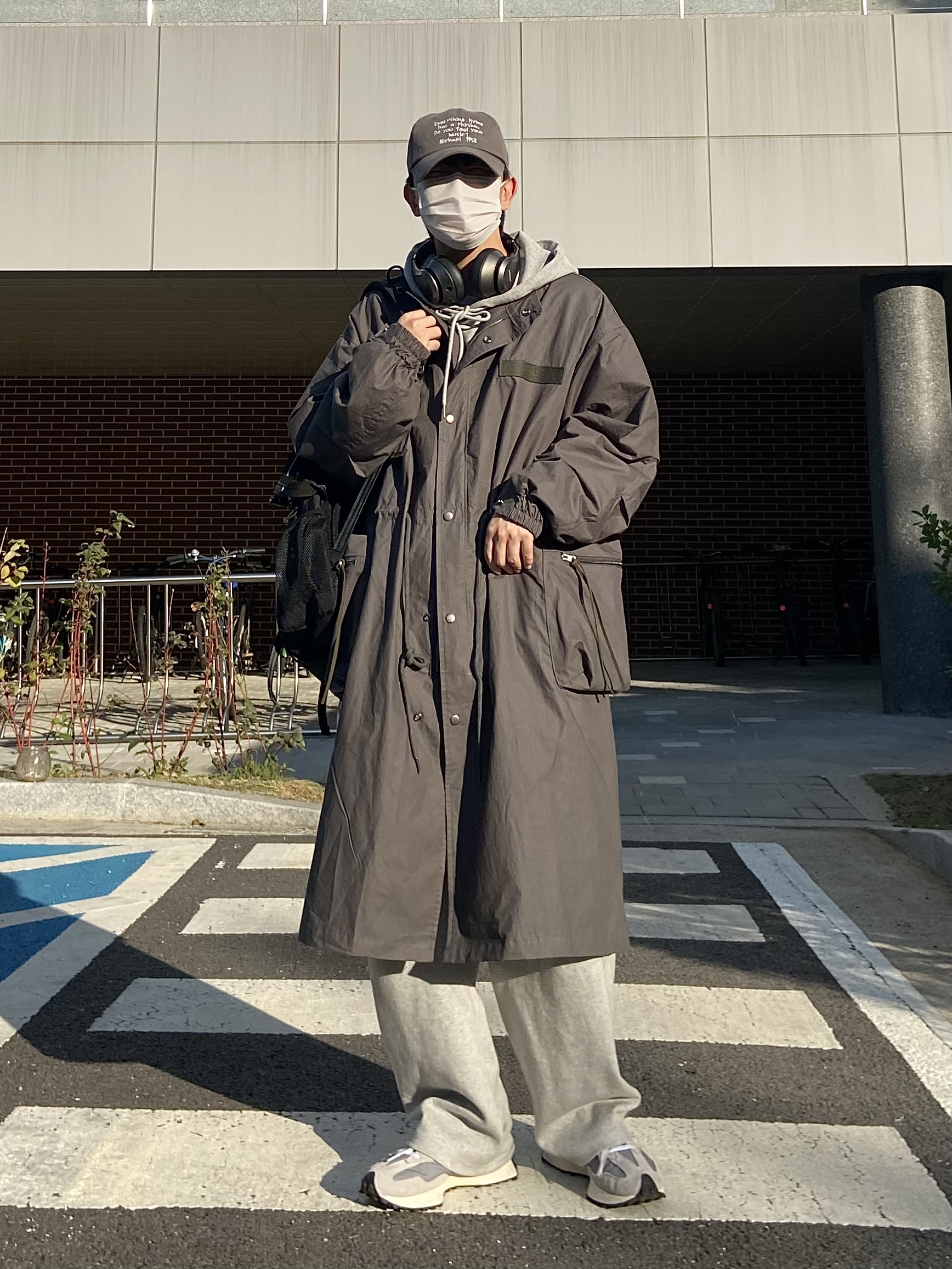 m65 롱 트렌치 피시테일 야상 : 단 스튜디오