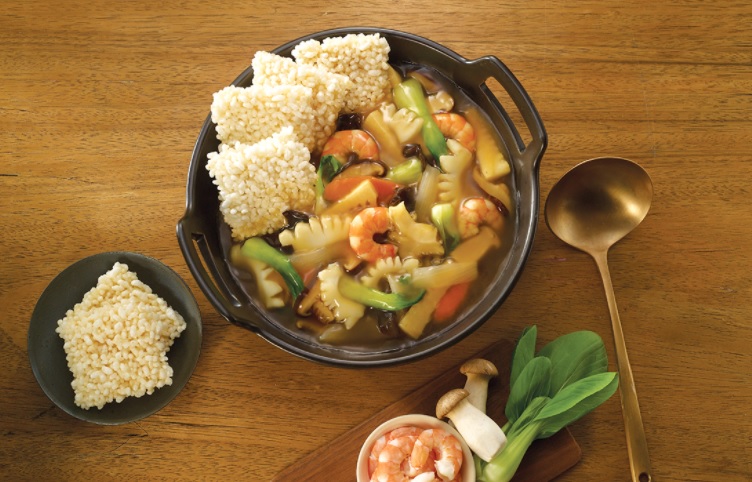 상하이식 해물찹쌀누룽지탕 450g 2인분 [상해식, 모노마트] : 참치공장장