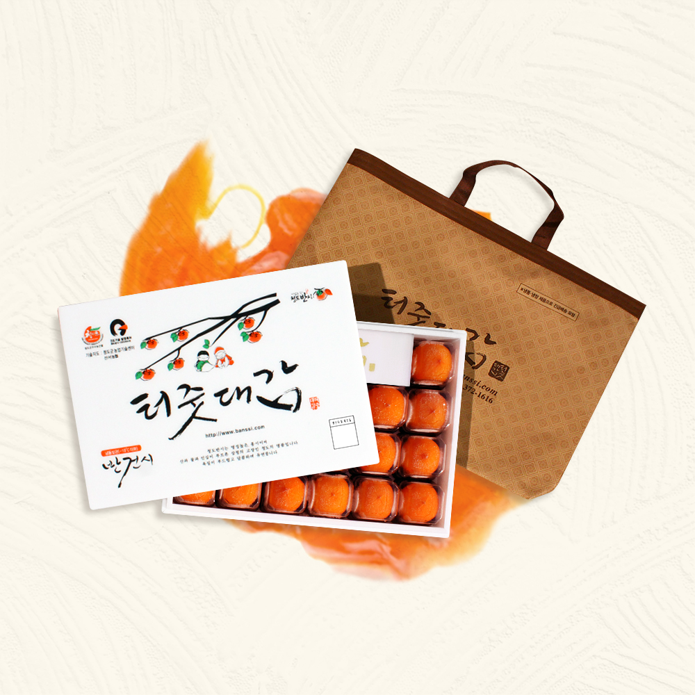 [터줏대감/반건시] 반건시 20p 청도반시로 직접생산한 선물하기 좋은 디저트 : 터줏대감