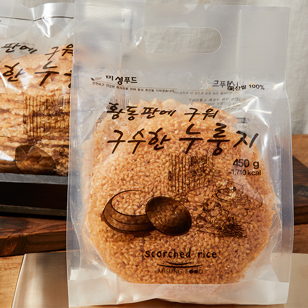 황동판 구운 구수한 누룽지 건강한 아침한끼 전통의 맛그대로 따뜻하고 간편한 식사 : 쿠캔잇