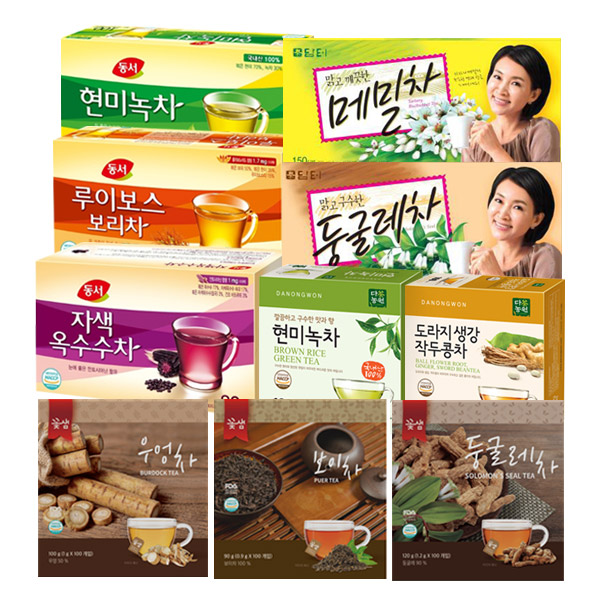 동서 현미녹차 100T 티백차 : 더커피 주식회사