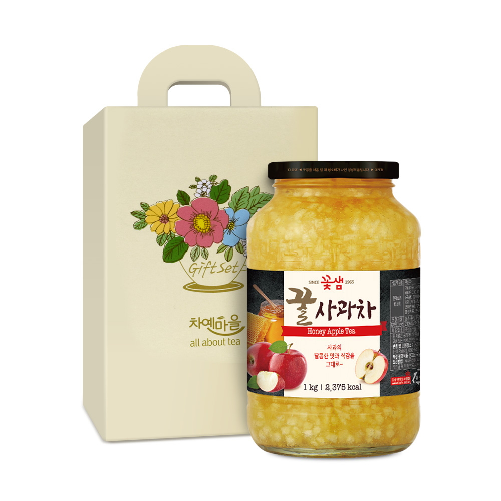 차예마을 사과차 꿀 과일 청 선물세트.. : 차예마을