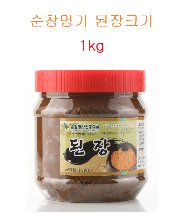 강천음용온천수로만든재래 된장 1kg : 순창명가전통식품