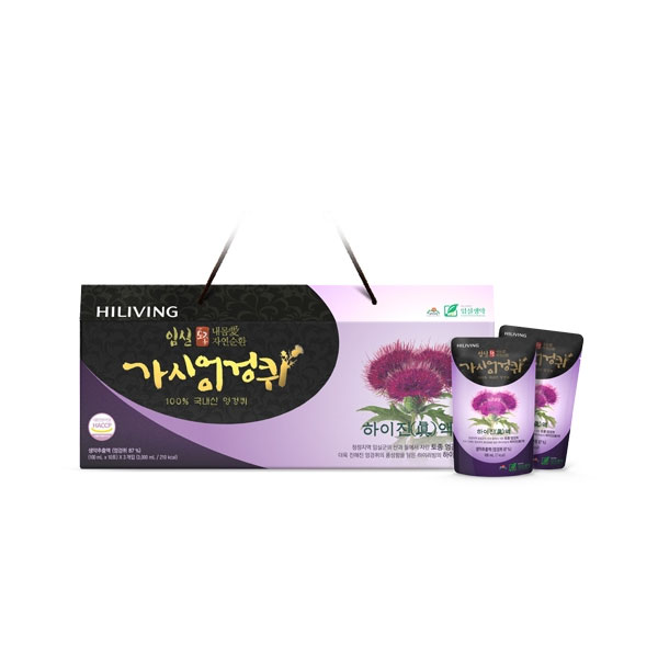 임실 가시엉겅퀴 하이진액 100mlx30포 1세트 (오늘출고/100%국내산 최대 함량) : 365리빙마이엘샵
