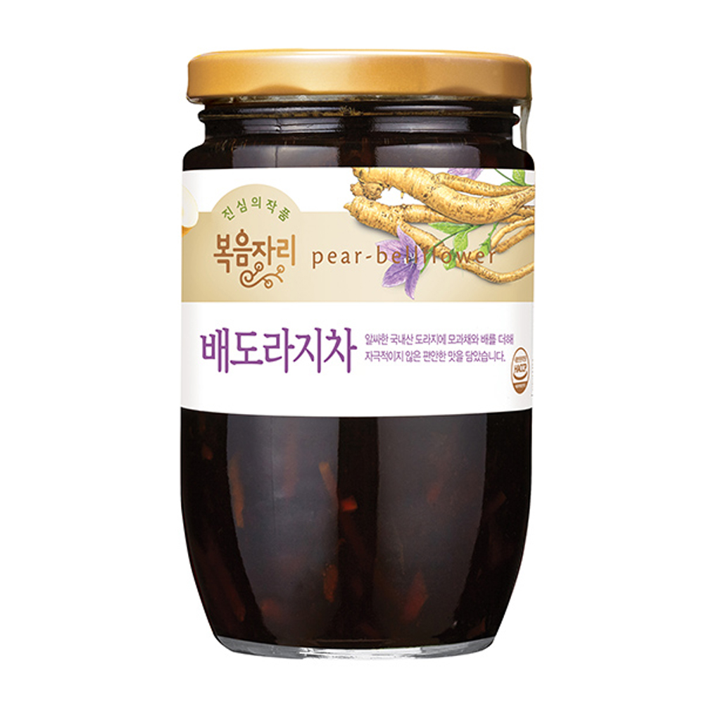 복음자리 배 도라지차 470g 도라지청 목에좋은차 : 티박스