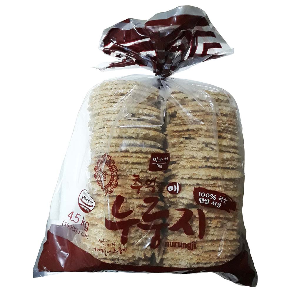 영화식품 영화 햅쌀 미소찬 추억애 누룽지 4.5Kg : 이강산닷컴