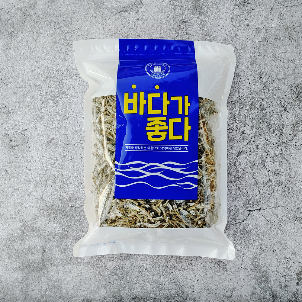 국산 볶음조림용 가이리멸치 500g 상급 : 우리바다자연식품