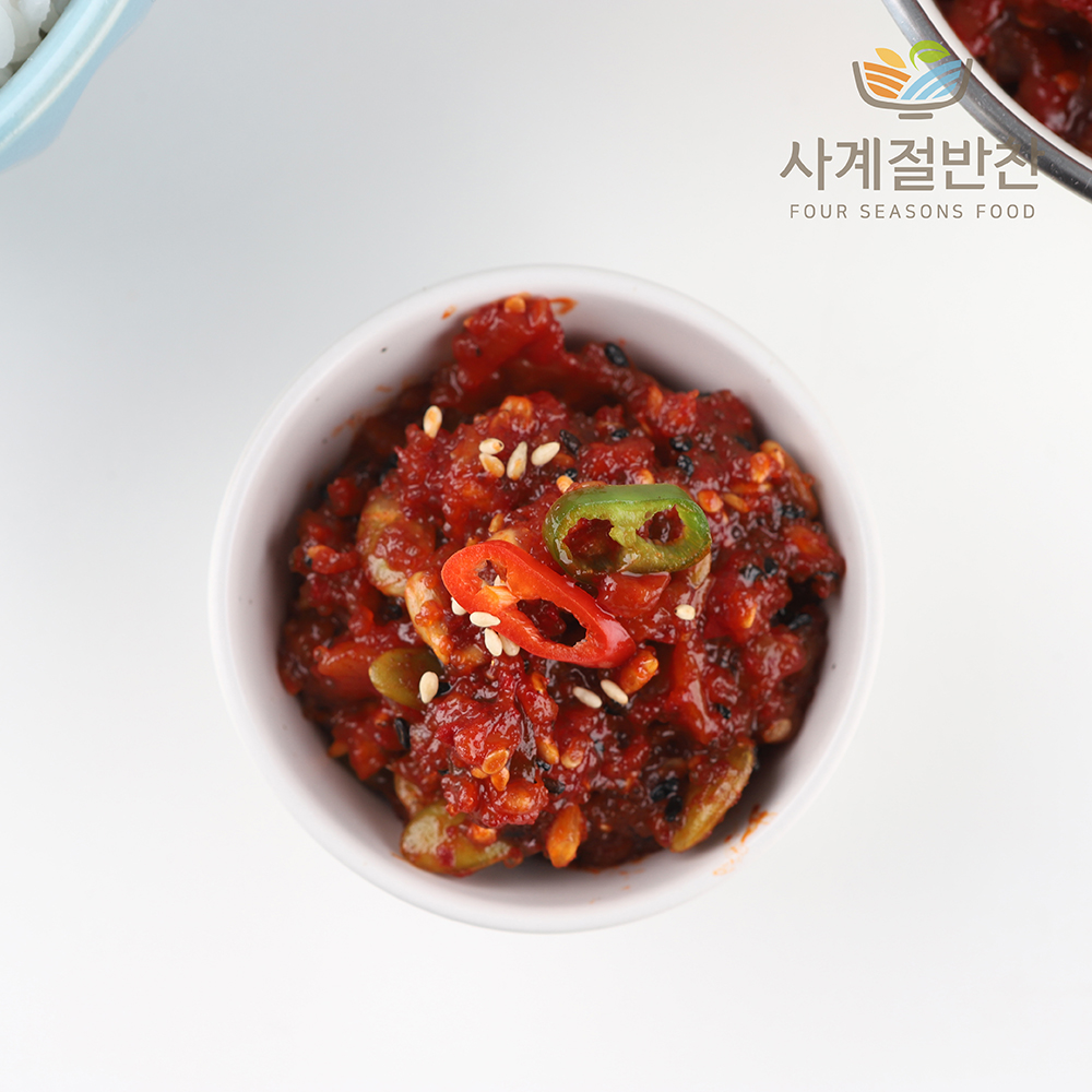씨앗젓갈 500g 1kg 씨앗오징어젓 국내제조 : 사계절반찬