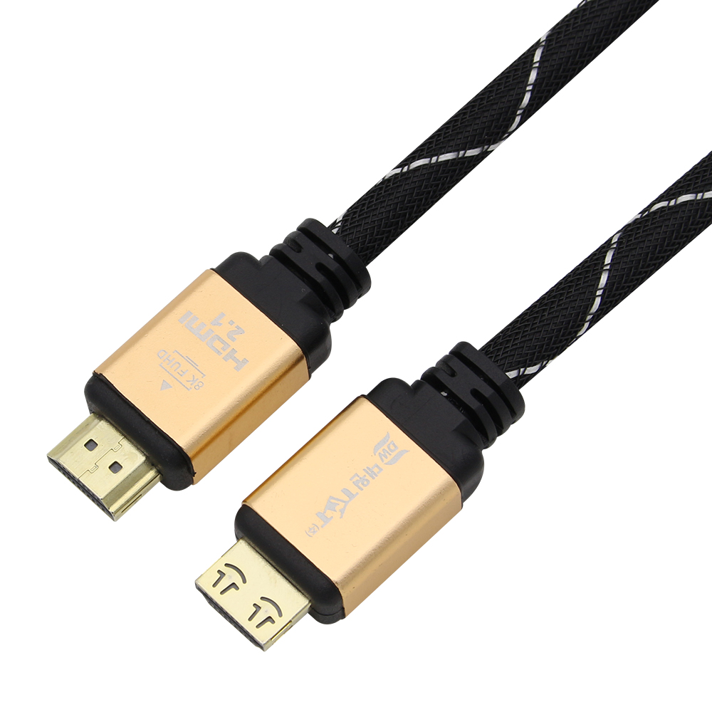 프리미엄 HDMI 2.1 케이블 고품질 8K 4K UHD 60Hz 120Hz 1M : DWMART
