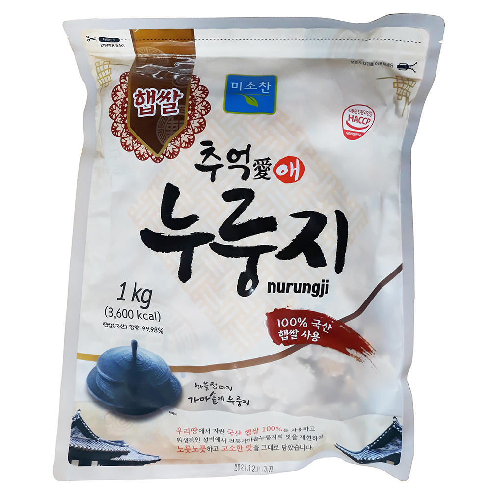 영화식품 영화 미소찬 추억애 누룽지 1Kg : 이강산닷컴
