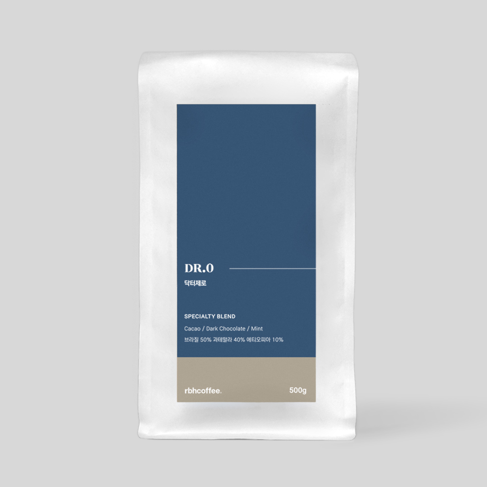 [RBH] 닥터제로 500g 스페셜티 블렌드 원두커피 RBHCOFFEE 알비에이치커피 : RBH COFFEE
