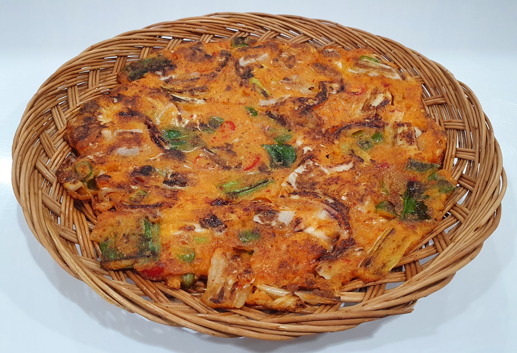 오징어김치전(반죽) 450g 해물파전 부침개 밀키트 : 윤이모마켓
