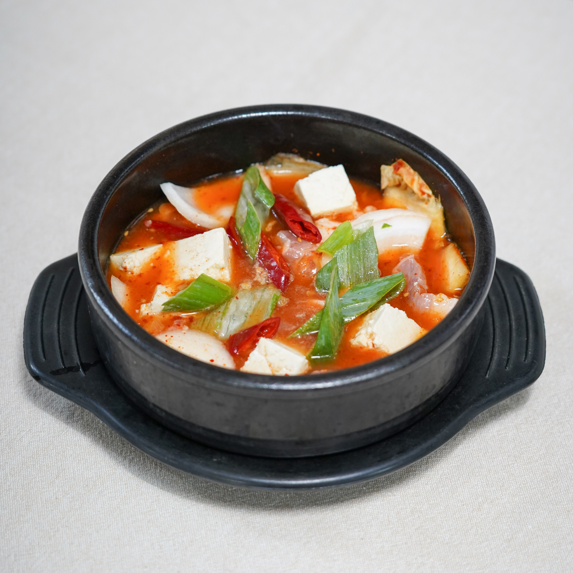 [광진구 배달] 시원한 김치찌개 (1인분) [영동교 푸지메] : 동네시장 장보기