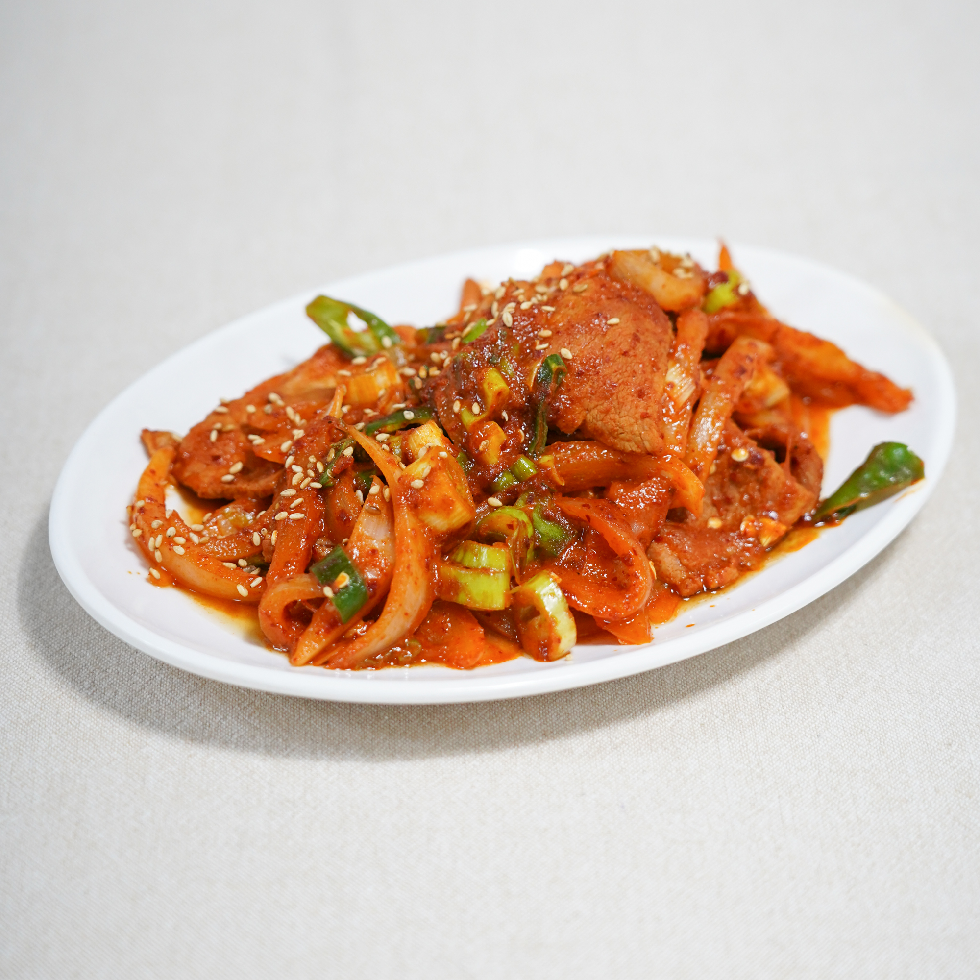 [광진구 배달] 매콤달콤한 제육볶음 (1인분) [영동교 푸지메] : 동네시장 장보기