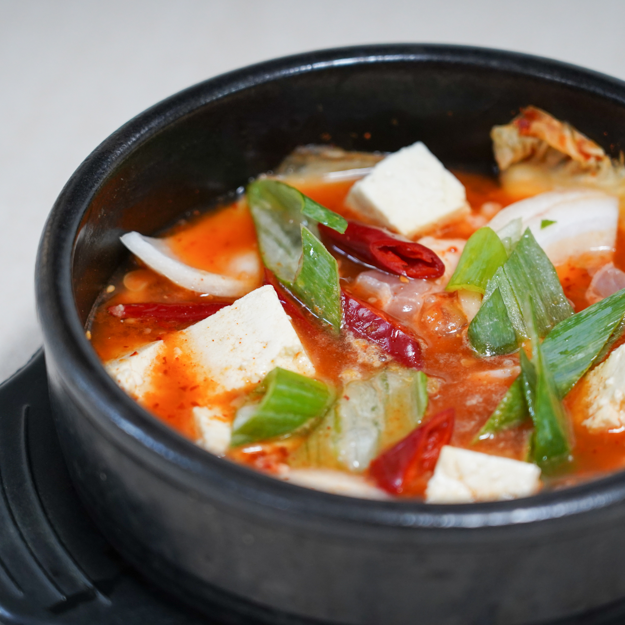 [광진구 배달] 시원한 김치찌개 (1인분) [영동교 푸지메] : 동네시장 장보기