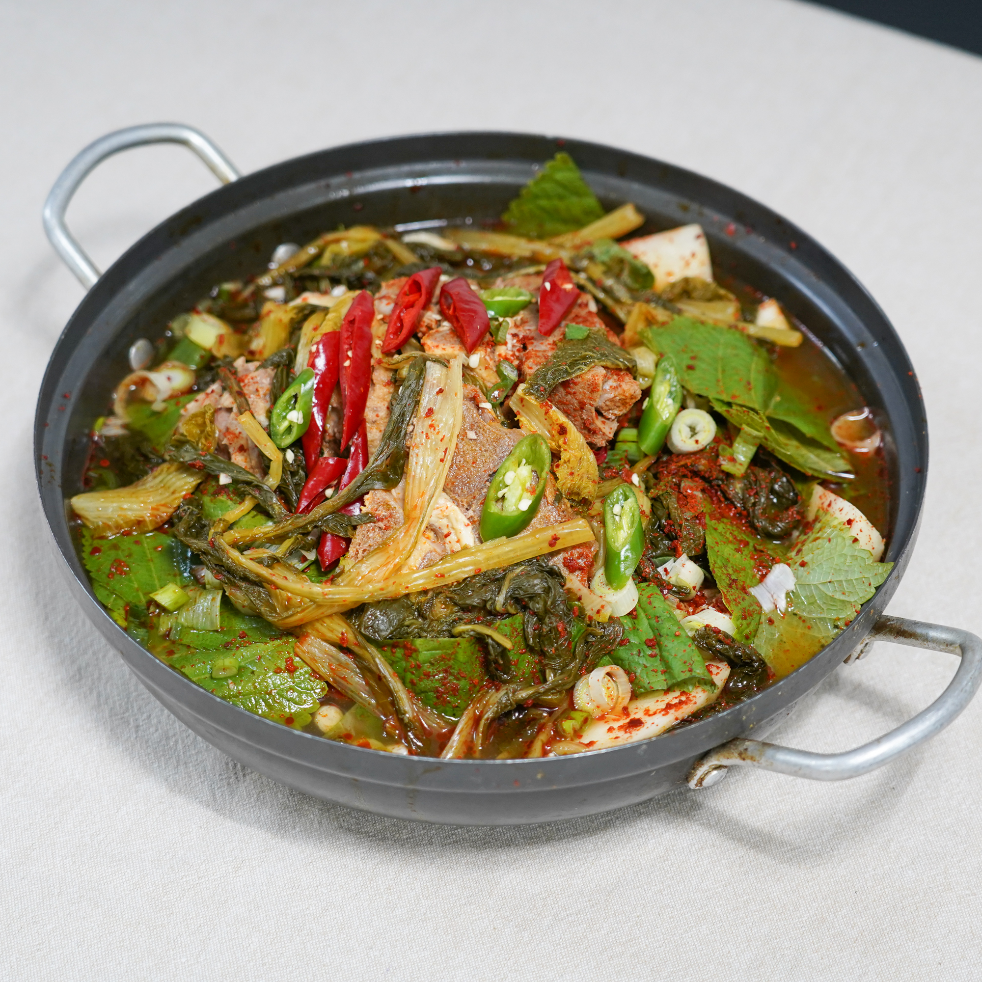 [광진구 배달] 진한국물이 일품인 감자탕 (중) 4인 [영동교 푸지메] : 동네시장 장보기