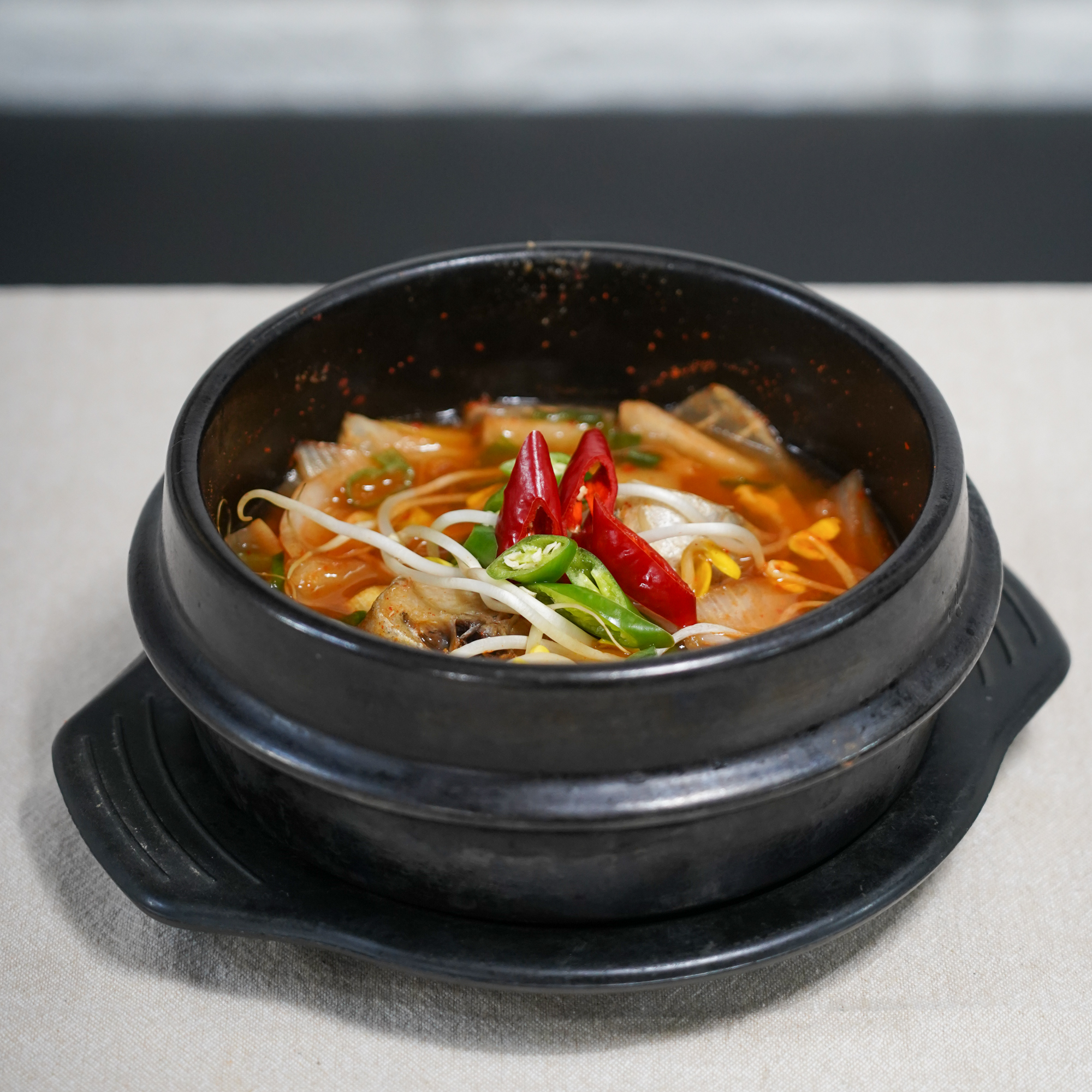 [광진구 배달] 얼큰한 동태찌개 (1인분) [영동교 푸지메] : 동네시장 장보기