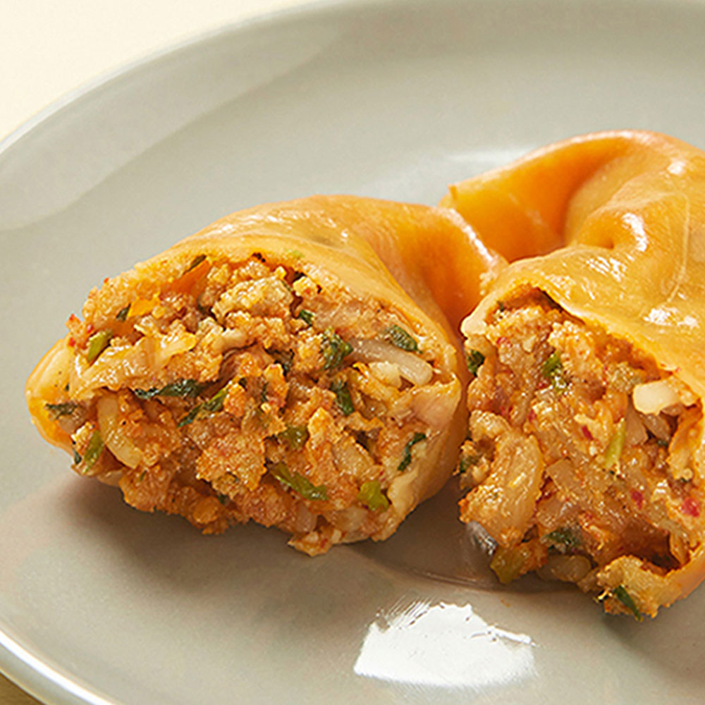 [창화당] 김치궁중만두 700g 국내산 김치와 돼지고기로 만든 김치왕만두 : 창화당