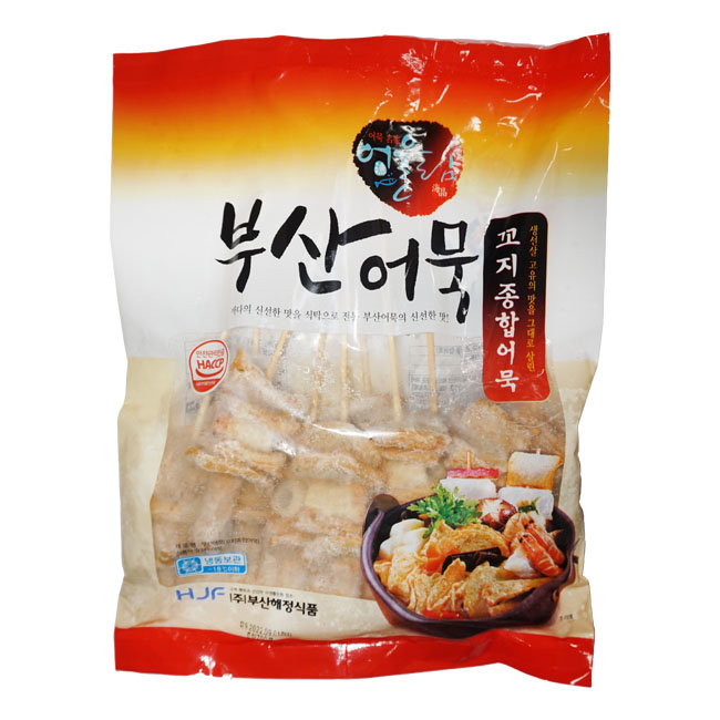 해정식품 어울림 부산꼬지어묵 900g 10개입 1박스 : 지원푸드몰 식자재유통전문
