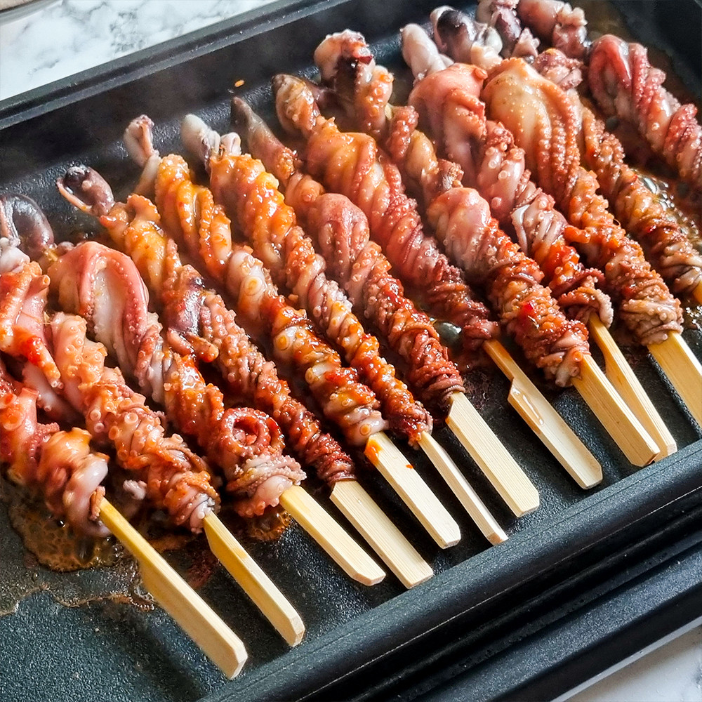 낙지호롱구이 호롱이 캠핑꼬치구이 소스포함 : 존맛탱푸드