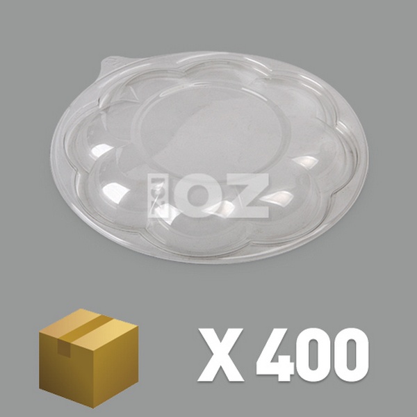 PET꽃 빙수용기 홀더형 700cc 뚜껑 1박스-400개 : 일온스