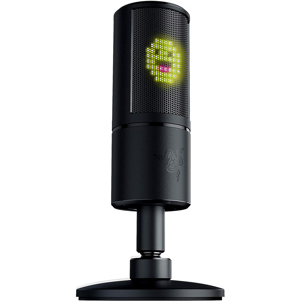 레이저 세이렌 이모트 Razer Seiren Emote 유튜브 스트리밍 마이크 블랙 : 혼수바이