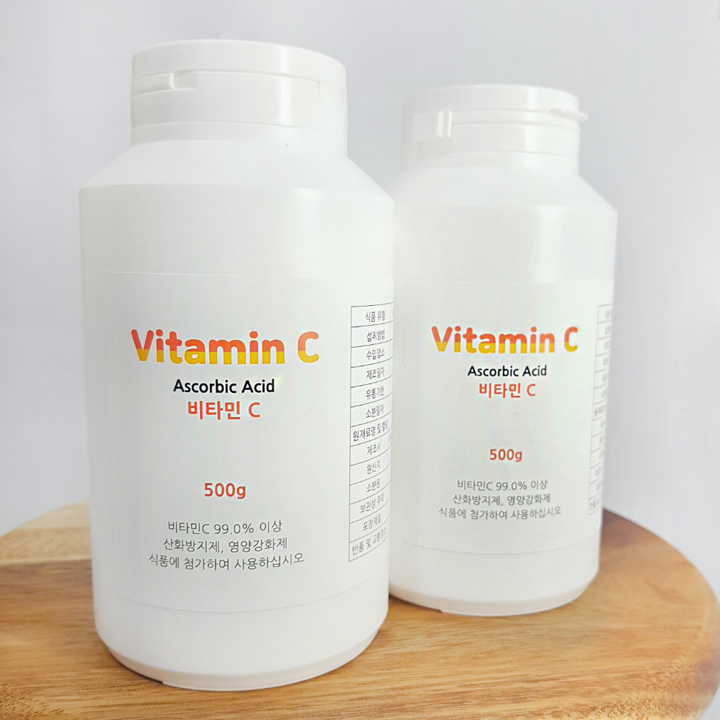 이온유통 식품첨가물 분말형 비타민C 500g x2 : 이온유통