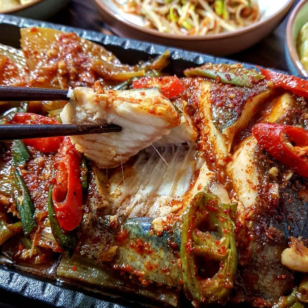 바로 굽는 국내산 영덕 손질 반건조 참가자미 가자미 850g : 약이되는밥상