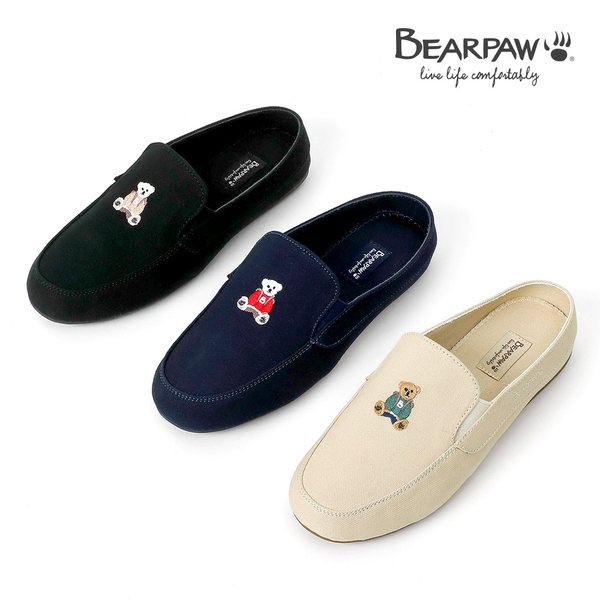 [현대백화점]베어파우(BEARPAW) POBY 포비 뮬 슬립온 K8853091NB-W 베이지 : 더현대닷컴