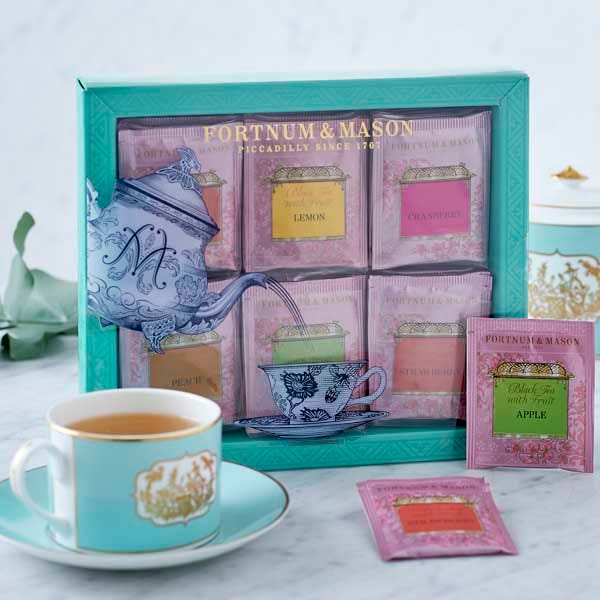 Fortnum&Mason 포트넘앤메이슨 과일홍차 4종 60티백, Black Tea with Fruit Selection : 토미샵