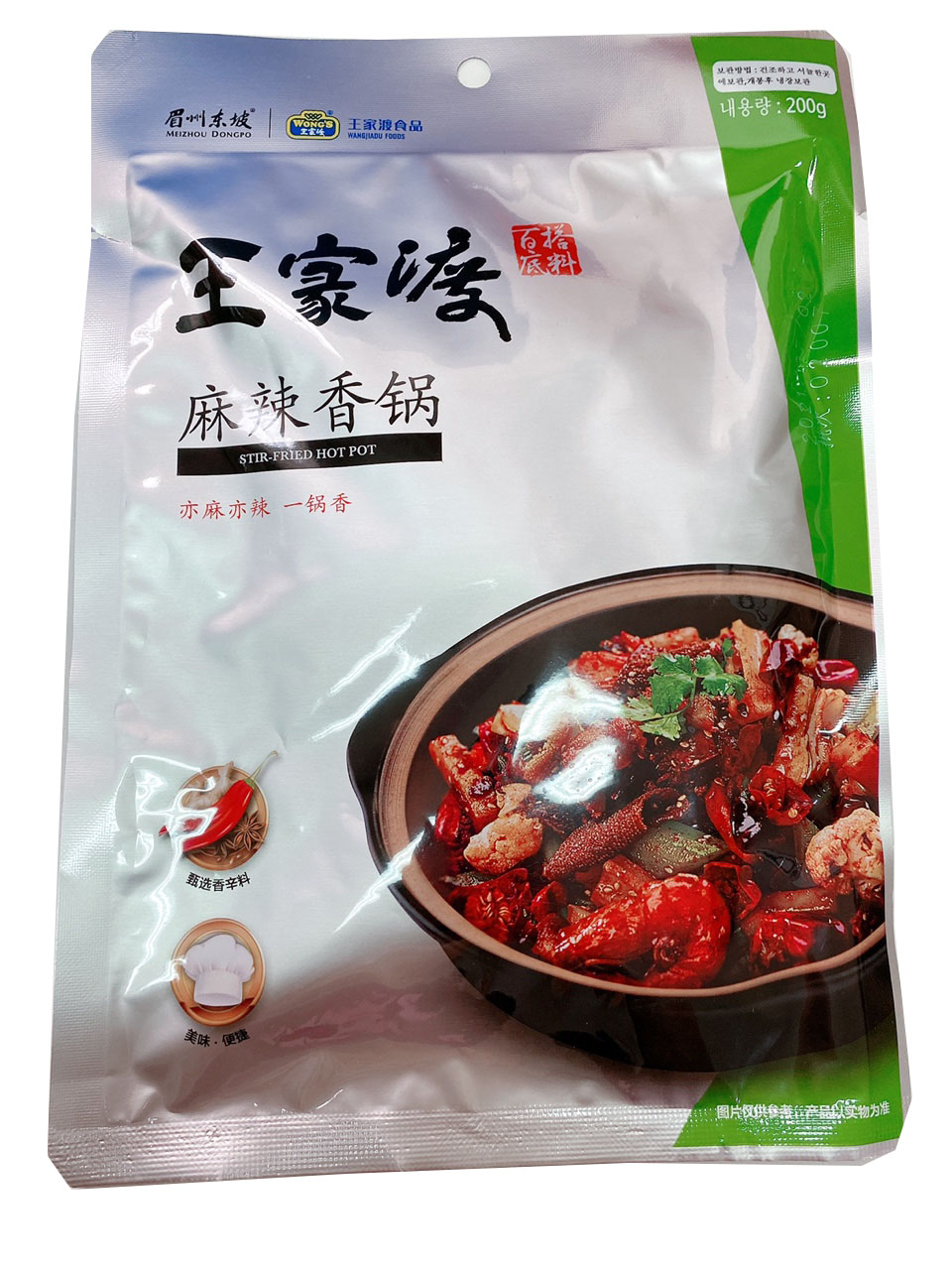다원중국식품 왕가도 마라향궈 200gX30개 1박스 : 다원중국식품