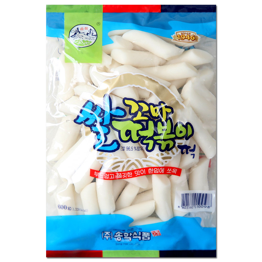 송학 왕왕 쌀 떡볶이떡 600g : 더마트