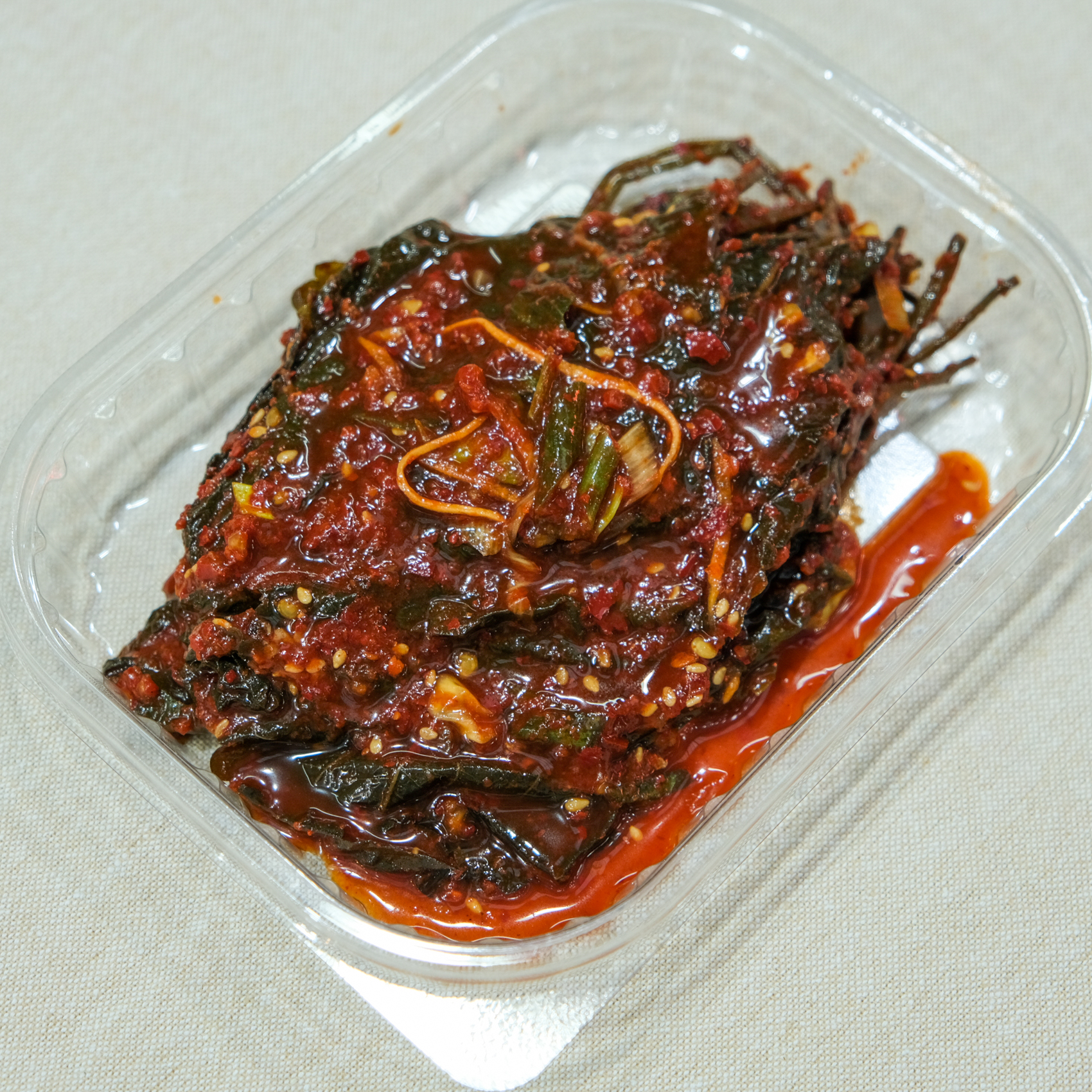 [인천서구 배달] 국내산 절임 양념깻잎 1팩 [인천강남 숟갈옆에젓갈] : 동네시장 장보기