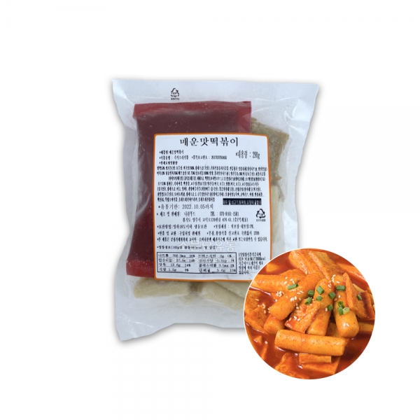 나린푸드 매운맛떡볶이 290g (냉동) : 소문난컴퍼니