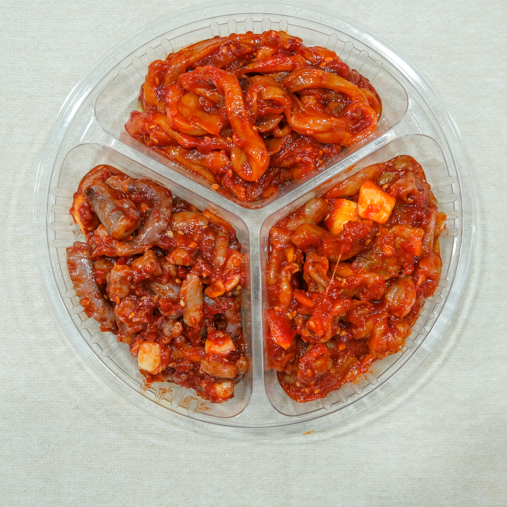 [인천서구 배달] 감칠맛 나는 모듬젓갈(3개종류) 440g [인천강남 숟갈옆에젓갈] : 동네시장 장보기
