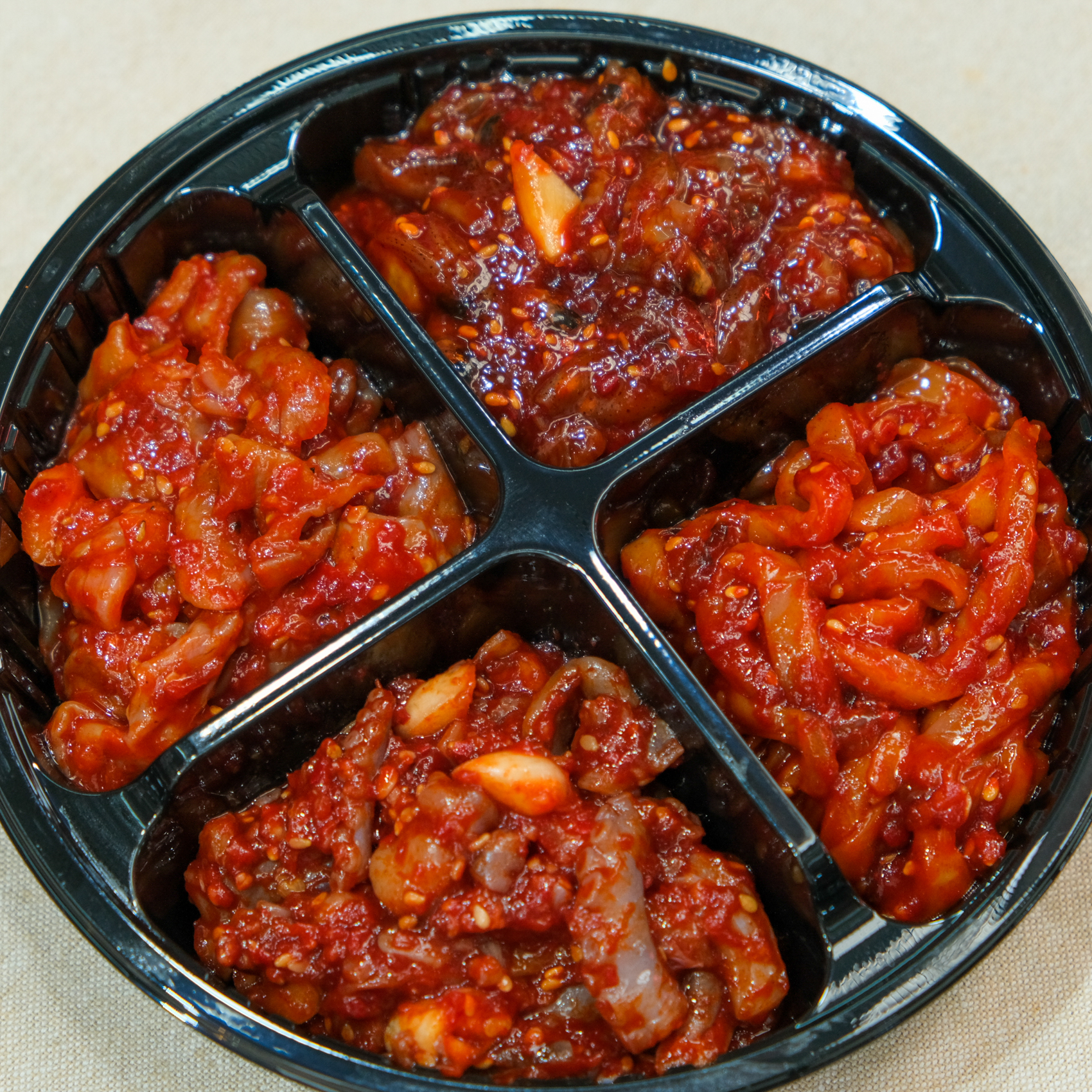 [인천서구 배달] 감칠맛 나는 모듬젓갈(4개종류) 440g [인천강남 숟갈옆에젓갈] : 동네시장 장보기