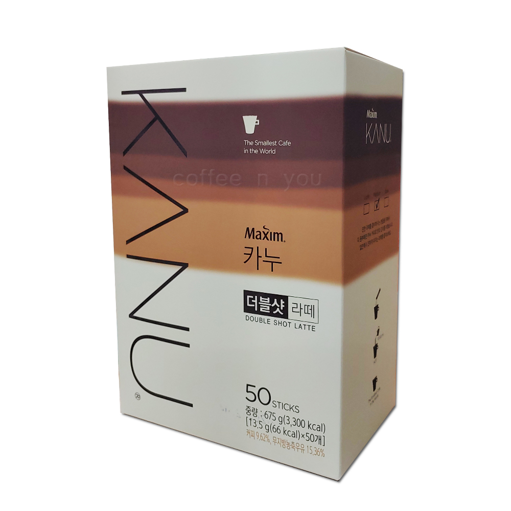 카누 더블샷 라떼 50T : Coffee n you