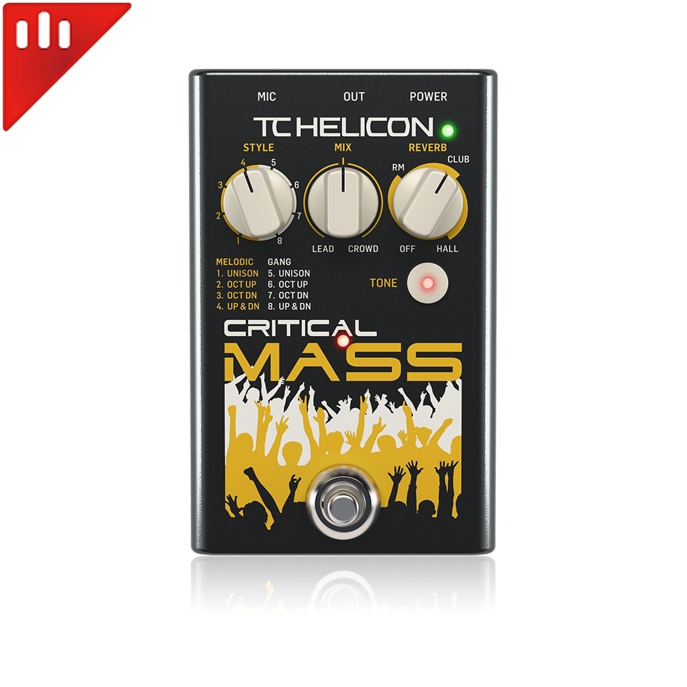 TC Helicon TC헬리콘 Critical MASS 보컬 이펙터 : 뮤존