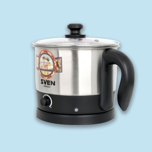 스벤 멀티 무선 전기포트 1.5L 커피포트 라면포트 찜기 : 라이트픽